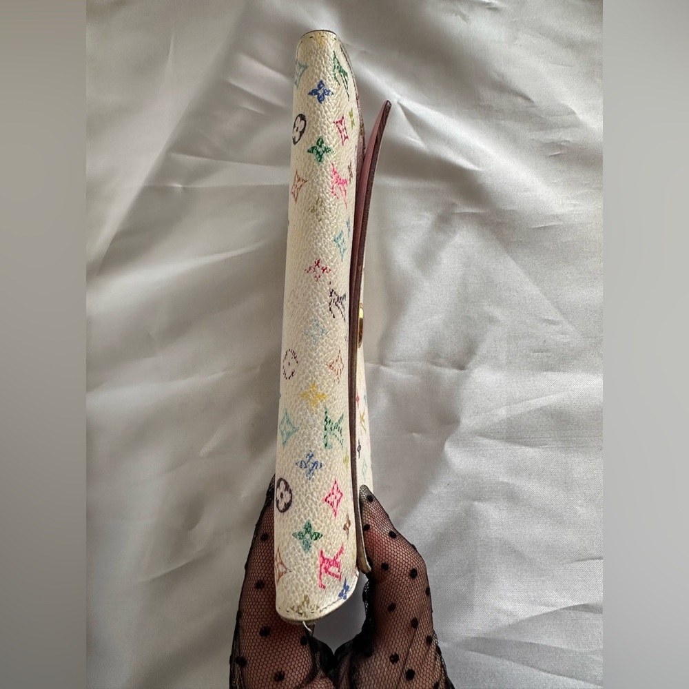 Louis Vuitton Murakami Multicolor Pink interior wallet on a chain - Picture 12 of 17